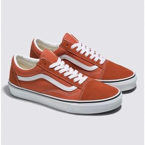 NWT Old Skool Vans - Color Theory Burnt Ochre